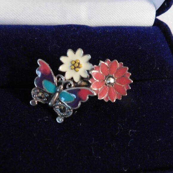 Ladies Pilgrim 925 Stainless Steel Ring - Picture 1 of 5